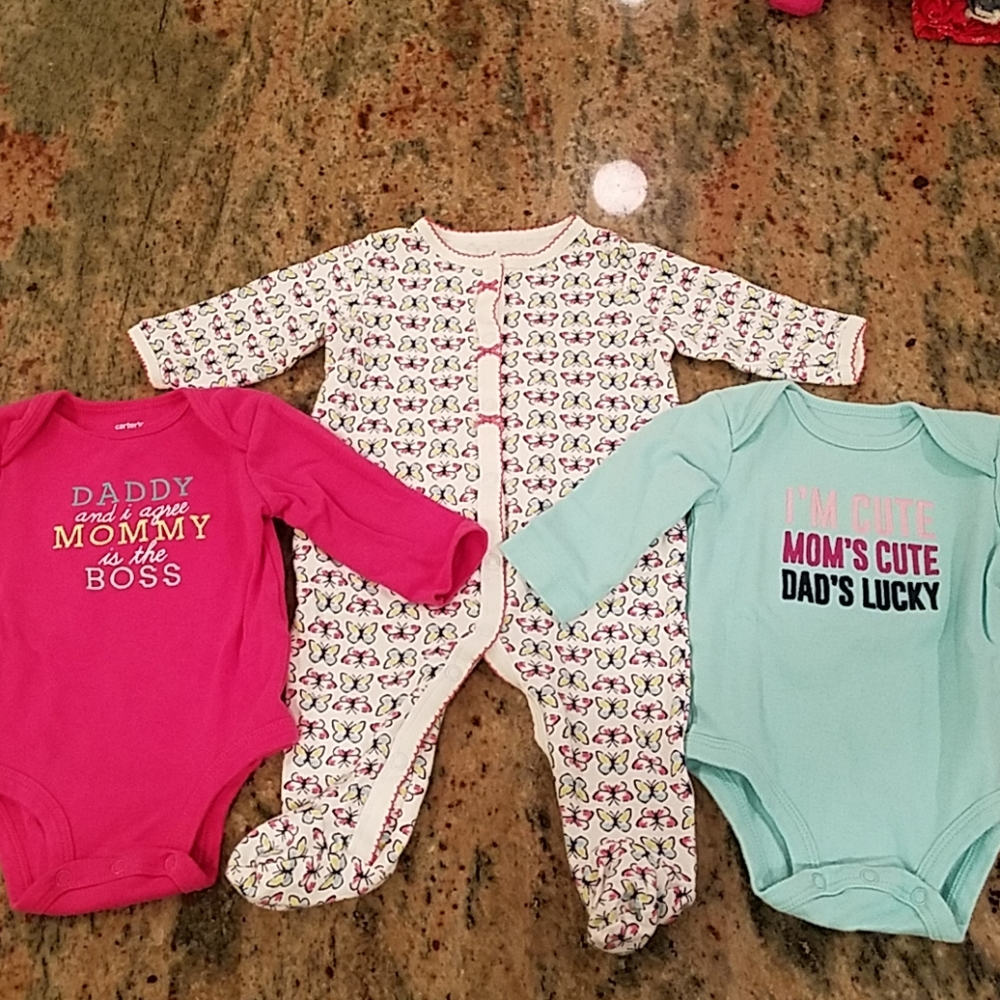 3 month girls clothing lot